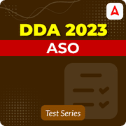 DDA Assistant Section Officer Mock Test
