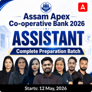 Assam Apex Co-operative Bank 2026 | Complete Preparation Batch | Assistant Post | Online Live Classes by Adda 247