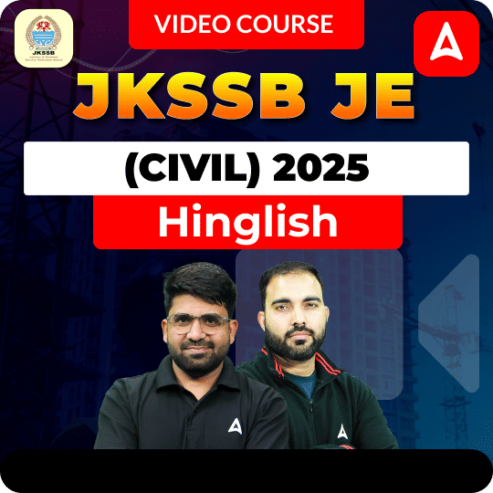 Lakshya 1.0 - JKSSB JE (Civil) Complete Batch for 2025 | Hinglish | Online Live Classes by Adda 247