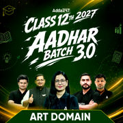 Class 12th ARTS 2027 AADHAR 3.0 Batch (Live Classes)