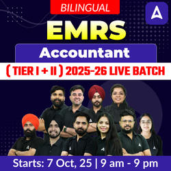 EMRS Accountant ( Tier I + II ) 2025-26 Live Batch | Bilingual | Online Live Classes by Adda 247