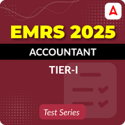 EMRS Accountant (Tier-I) 2025 Mock Test