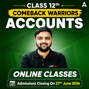 Class 12th Comeback Warriors Accountancy by Adda247