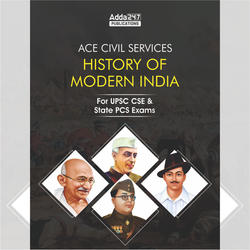 ACE Civil Services-History of Modern India for WBCS, UPSC & other State PCS Exams(English Printed Edition) By Adda247