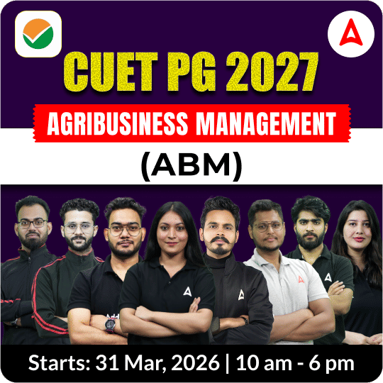 CUET PG 2027 AgriBusiness Management (ABM) Complete Batch | Hinglish | Online Live by Adda247