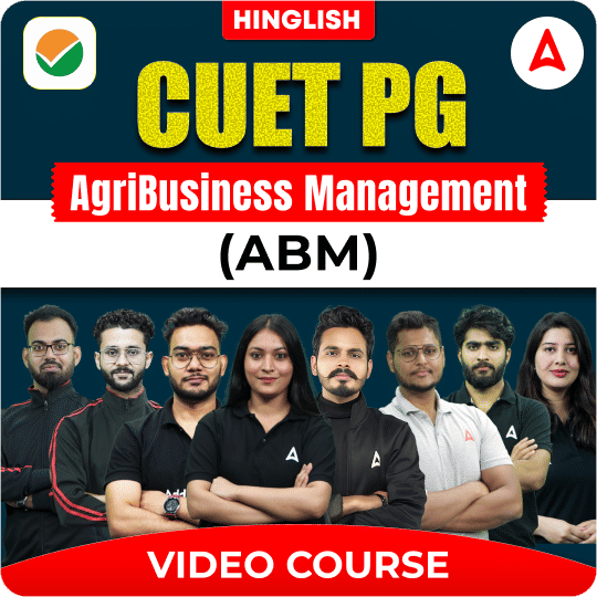 CUET PG AgriBusiness Management (ABM) | Hinglish | Video Course by Adda 247
