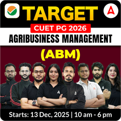 Target CUET PG 2026 AgriBusiness Management (ABM) New Batch | Hinglish | Online Live by Adda247