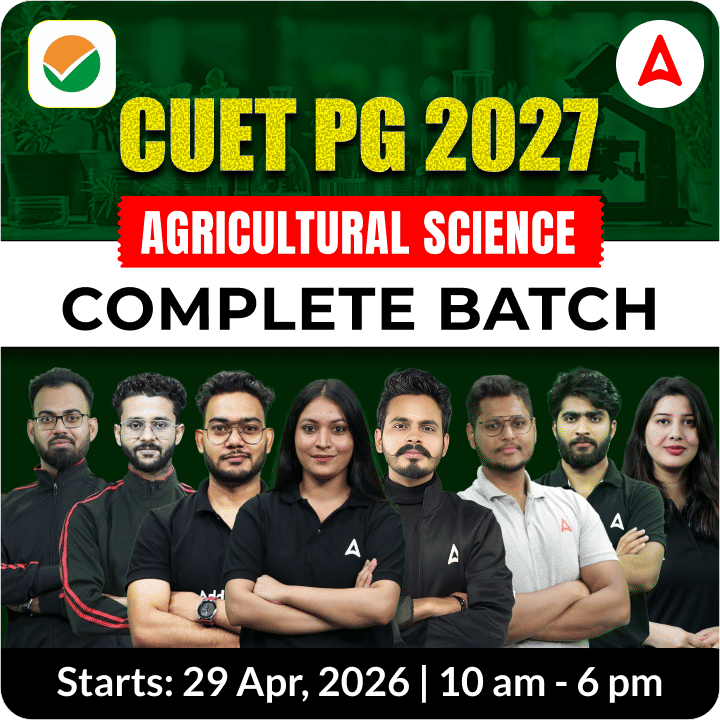 CUET PG 2027 Agricultural Science Complete Batch | Hinglish | Online Live by Adda247