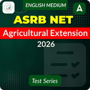 ASRB NET Agricultural Extension, Online Test Series by Adda247
