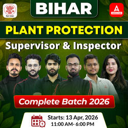 Bihar Plant Protection Supervisor & Inspector 2026 Complete Batch | Online Live Classes by Adda 247