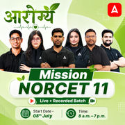 Mission NORCET 11 Batch 2026 (Live + Recorded) by Adda247