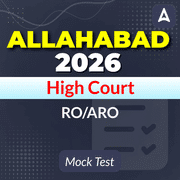 Allahabad High Court RO/ARO Mock Test
