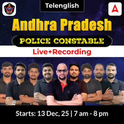 Andhra Pradesh Police Constable-2025 | Complete Live & Recording Batch | Online Classes By Adda247