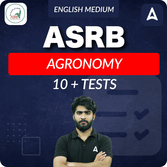ASRB NET Agronomy Online Test Series by Adda247