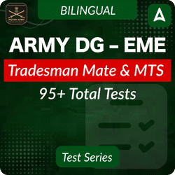 Army DG-EME Tradesman Mate & MTS Mock Test 2024 -25