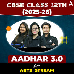 CLASS 12TH AADHAR 3.0 Arts Complete Foundation Batch | CUET UG Online Coaching by Adda247