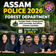 Assam Police 2026 | Forest Department | Forester Grade 1, Forest Guard, AFPF Constable, Sub Officer, Fireman, Constable | Online Live Classes by Adda 247