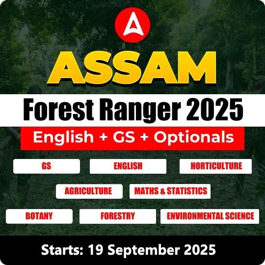 Assam Forest Ranger 2025 | Assam | Online Live + Recorded Batch by Adda247