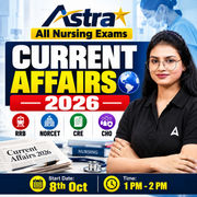 Astra Current Affairs for all Nursing Exams 2026 | Online Live + Recorded batch by Adda247