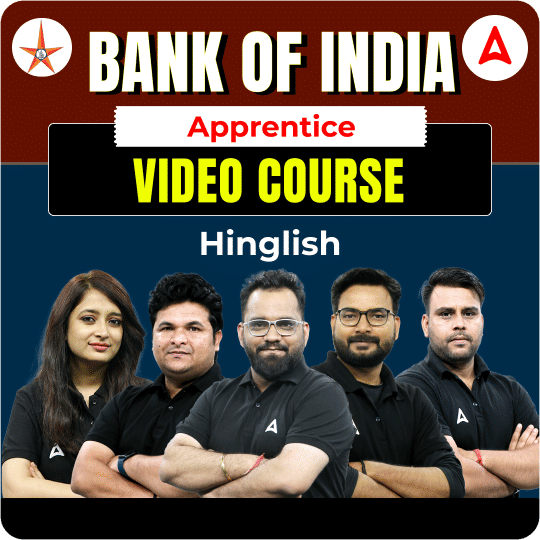 Bank of India Apprentice | Video Course by Adda247