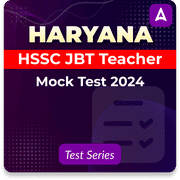 Haryana HSSC JBT Teacher Mock Test
