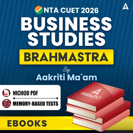 CUET 2026 Business Studies Brahmastra By Aakriti Ma'am / eBooks By Careers Adda