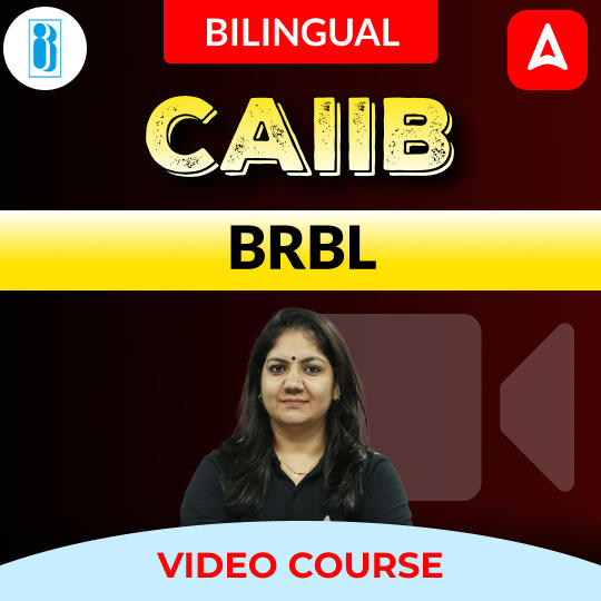 BRBL | CAIIB | Bilingual | Video Course by Adda247