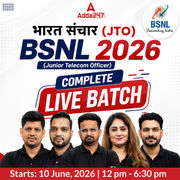 भारत संचार (JTO)  - BSNL (Junior Telecom Officer) Recruitment  | Hinglish | | Online Live Classes by Adda 247