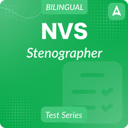 NVS Stenographer Mock Test 2024 - 2025