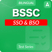 Bihar SSC SSO - BSO Mock Test 2025