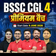 BSSC CGL 4 Premium Batch 2026 | Hinglish | Online Live Class By Adda247