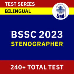 BSSC Stenographer 2023 Mock Test