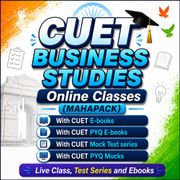 CUET Business Studies Online Classes 2027 (CUET UG + Class 12th) - Mahapack