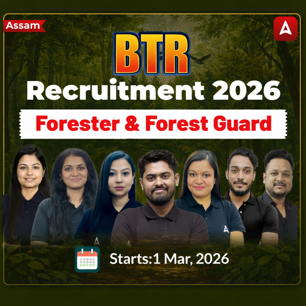 BTR Recruitment 2026 | Forester & Forest Guard | Online Live Classes by Adda247