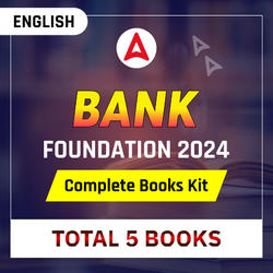 Bank Foundation 2024 Complete Books Kit (English Medium) By Adda247