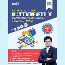 Bank PO/Clerk Quant Chapter Wise Previous Year Papers Book I Prelims & Mains 2000+ Questions (English Printed Edition) by Adda247