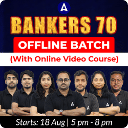 Bankers 70 Offline Batch | (with online video course) | Complete classes by Adda247