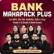 Bank Maha Pack Plus For IBPS, SBI, RBI Grade B, SEBI Grade A, NABARD Grade A and Other Grade A & Grade B Bank Exams