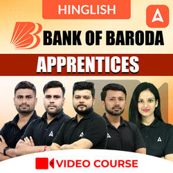 BANK OF BARODA APPRENTICES | Hinglish | Video Course by Adda247
