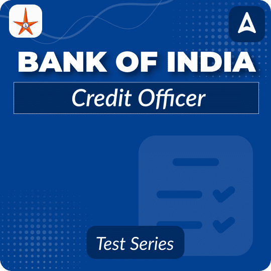 Bank of India Credit Officers 2025-26 Mock Test Series