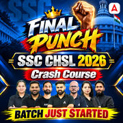 SSC CHSL 2026 – Final Punch Crash Course with Video Course, Test Series and Ebook | Online Live Classes by Adda 247