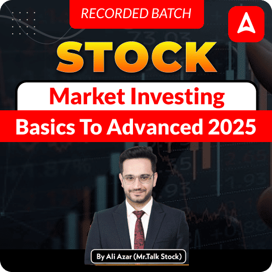 Stock Market Investing Basics to Advanced 2025|Complete Recorded Video Course by Adda247