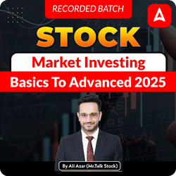 Stock Market Investing Basics to Advanced 2025|Complete Recorded Video Course by Adda247