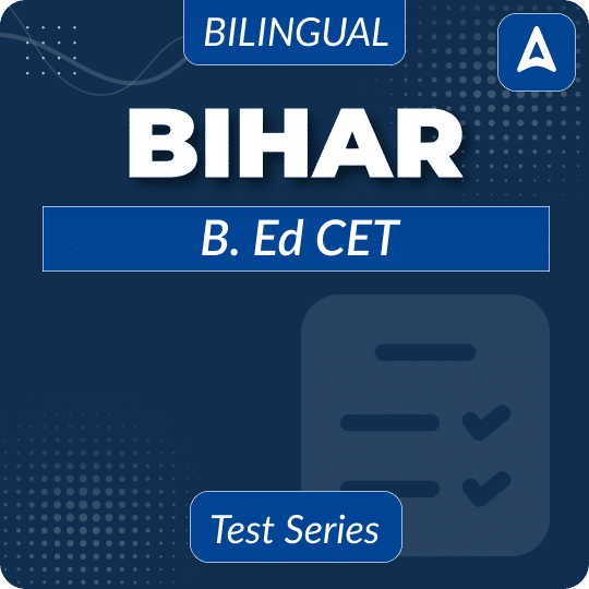 Bihar B.Ed. CET Mock Test 2025