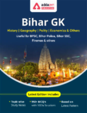 Bihar General Knowledge 2024 Complete eBook (English Medium) By Adda247