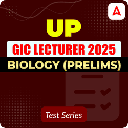 UP GIC Lecturer Biology Mock Test 2025