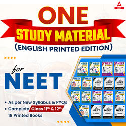 One - Study Material for NEET- 2025 (English Printed Edition) As per New Syllabus and PYQs | Complete Class 11th & 12th - 18 Printed Books