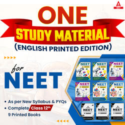 One - Study Material for NEET- 2025 (English Printed Edition) As per New Syllabus and PYQs | Complete Class 12th - 9 Printed Books