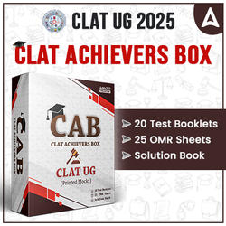 CLAT ACHIEVERS BOX - CLAT OFFLINE MOCK TESTS 2025 | Printed Mock Tests by Adda247