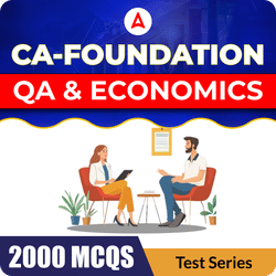 2000 MCQs Test Series batch for CA-Foundation QA and Economics by Adda247